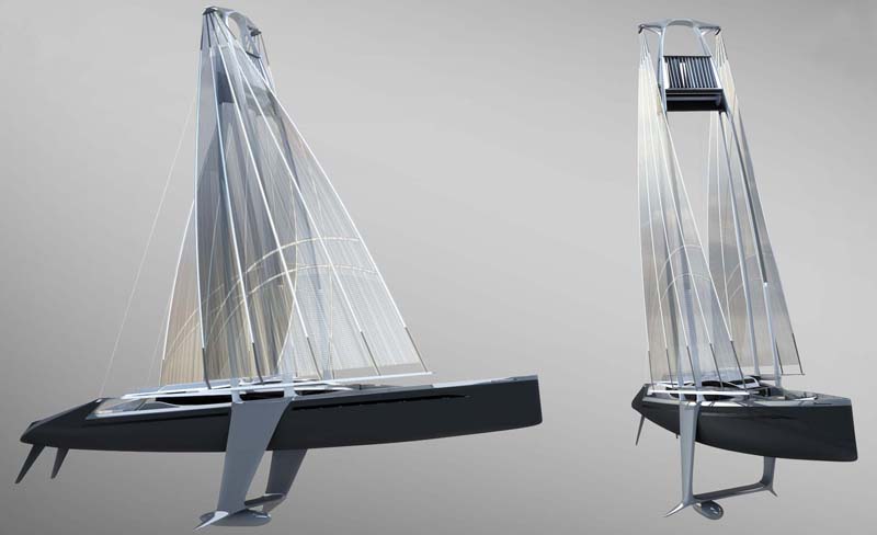 Radical New Sailboat Concept: Twin-Masted Swing Sail YachtForums 