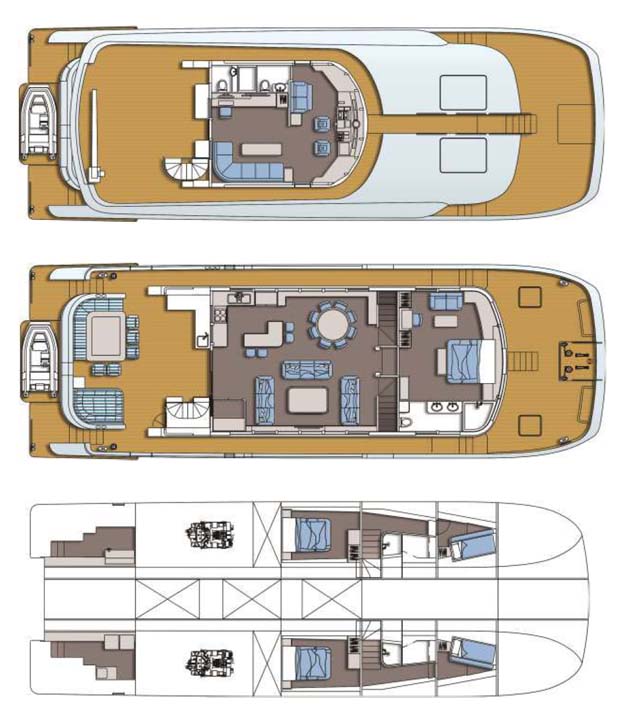 Review: Horizon 80' Catamaran Yacht "Billabong" - Page 3 - YachtForums ...