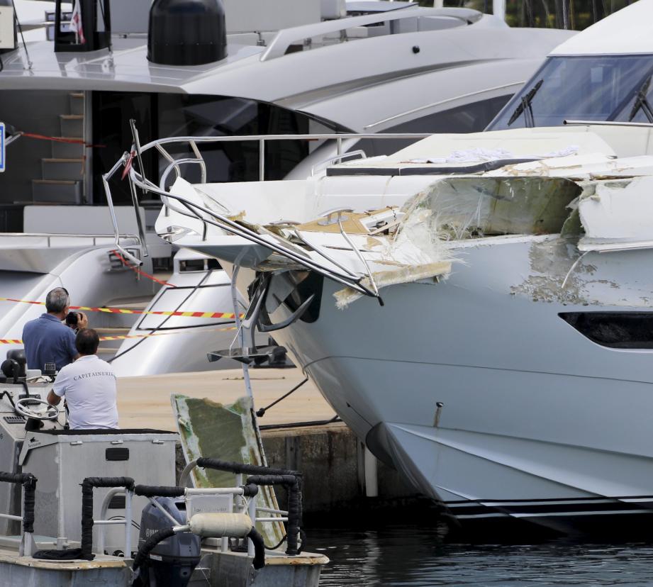 yacht crash cannes