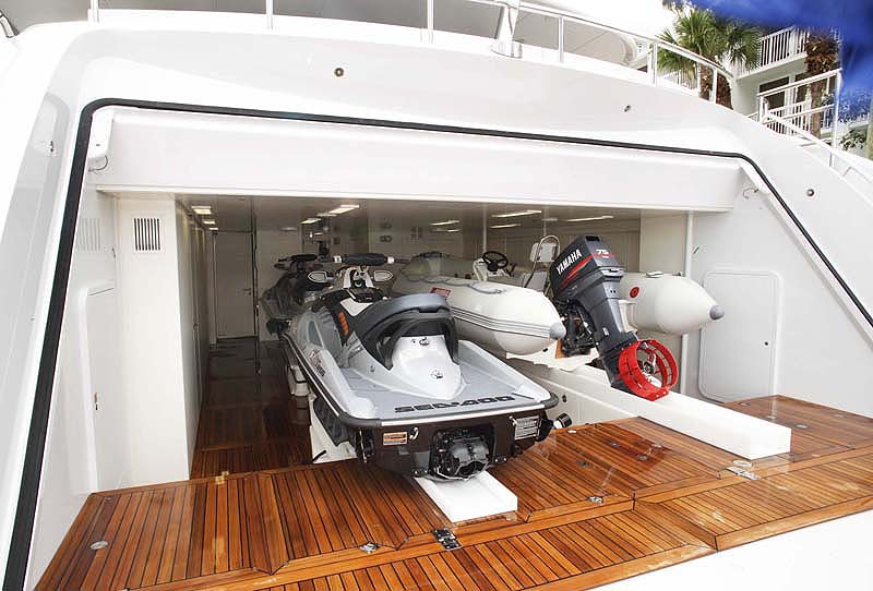 man of steel yacht interior