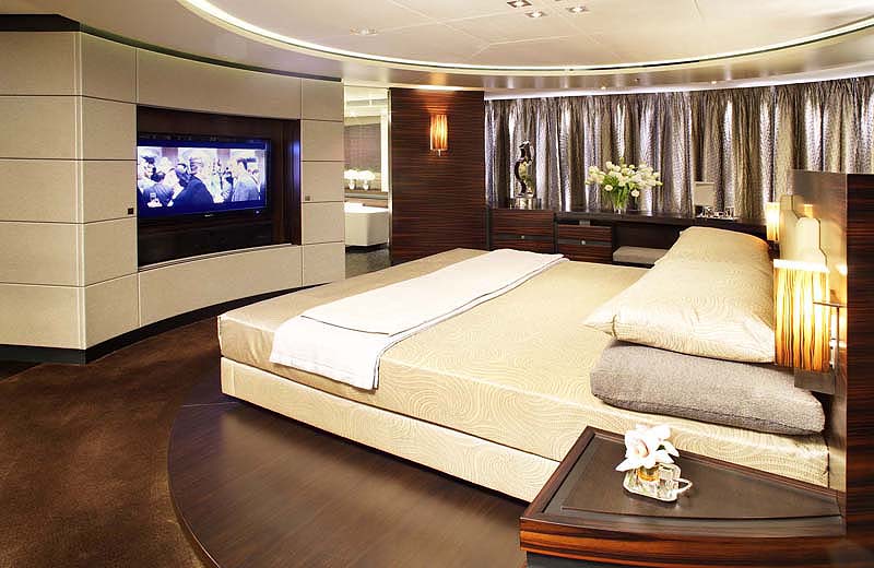 man of steel yacht interior