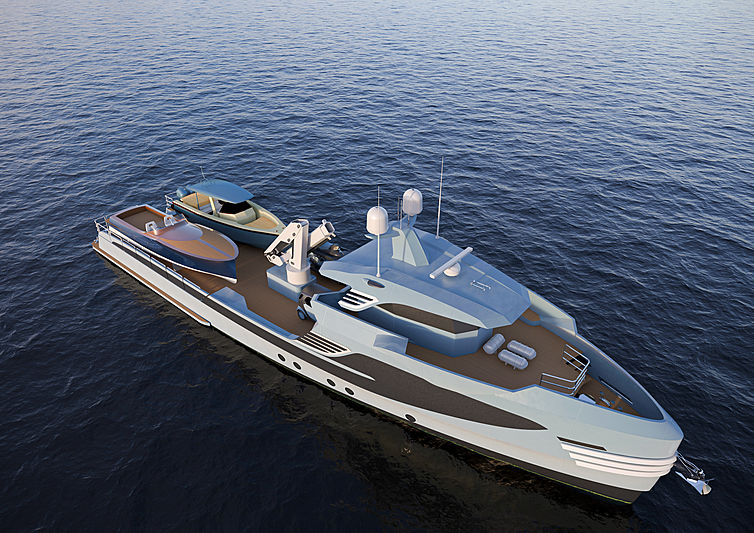 News: New 36M Shadow Yacht At Alia Yachts - Yacht Escort Ships ...