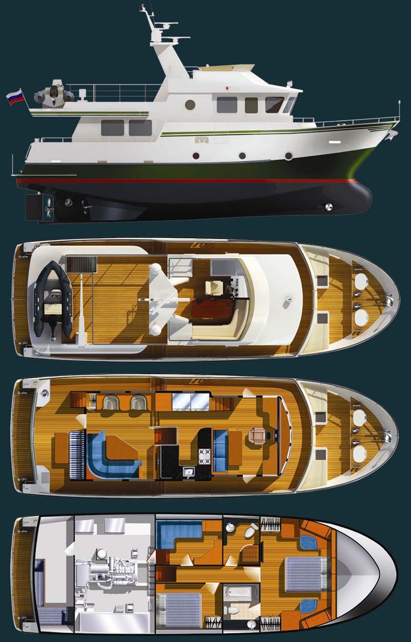 Review: Bering Yachts 55' Steel Trawler Page 2 - Bering ...