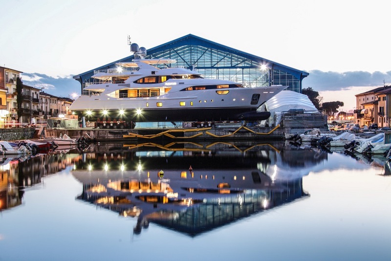 Benetti Crystal 140 Equus Launches.jpg