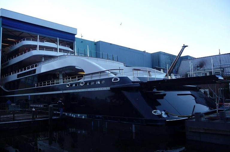 Feadship launches 101M hull 808 superyacht.jpg