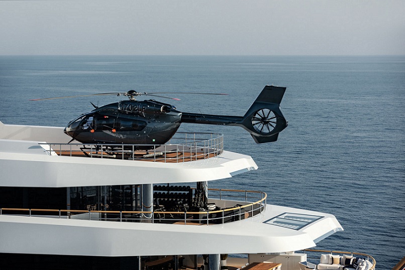 yacht lonian interior