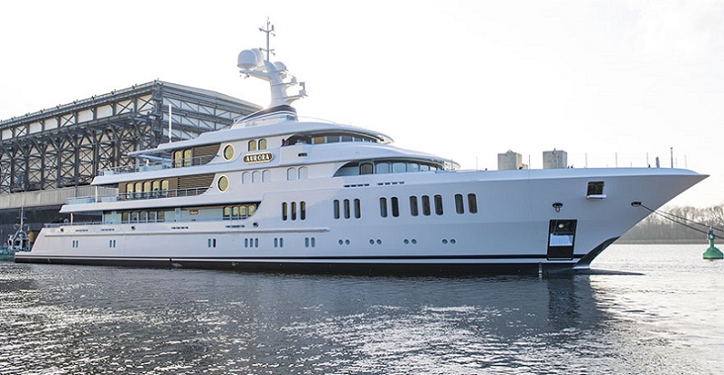 Lurssen Launches 74M Aurora.jpg