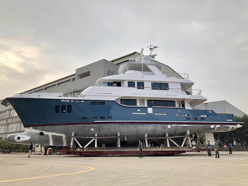 Nordhavn Launches N100 Serenity (1).jpg