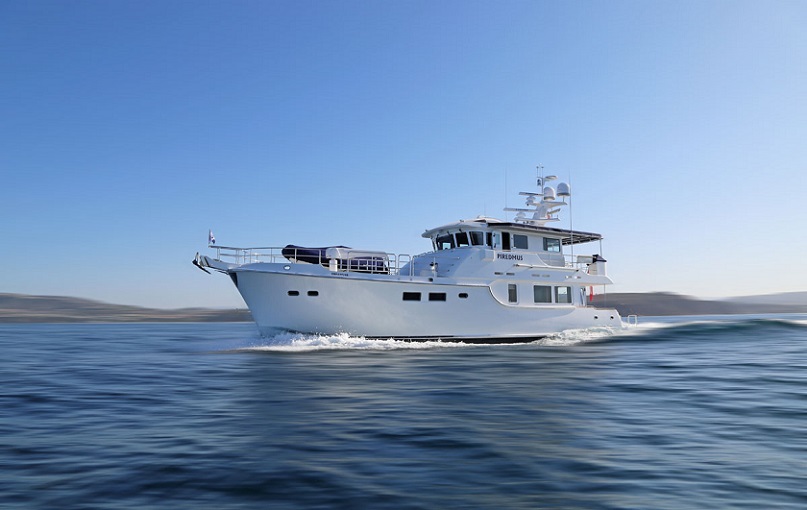 Nordhavn launches N63 Piredmus.jpg