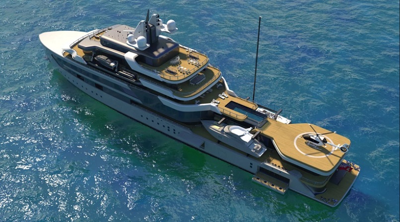 115 meter yacht