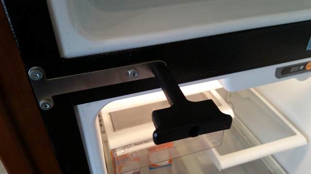 Best way to hold refrigerator door closed when under way - Technical  Discussion