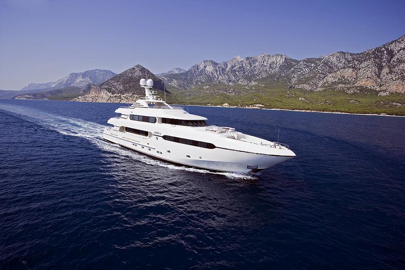 Sunrise yachts reap success at 2014 FLIBS signing 3 superyachts.jpg